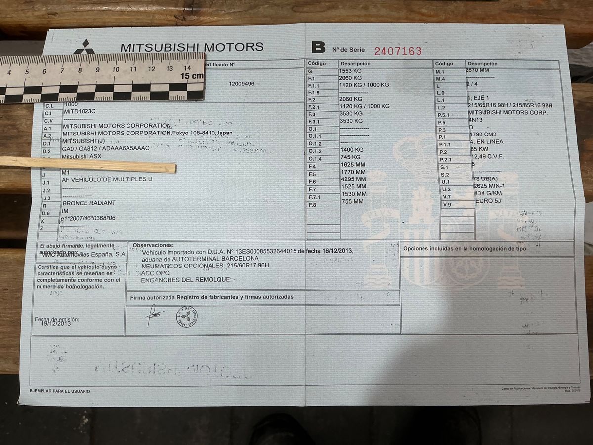 Mitsubishi ASX d'occasion