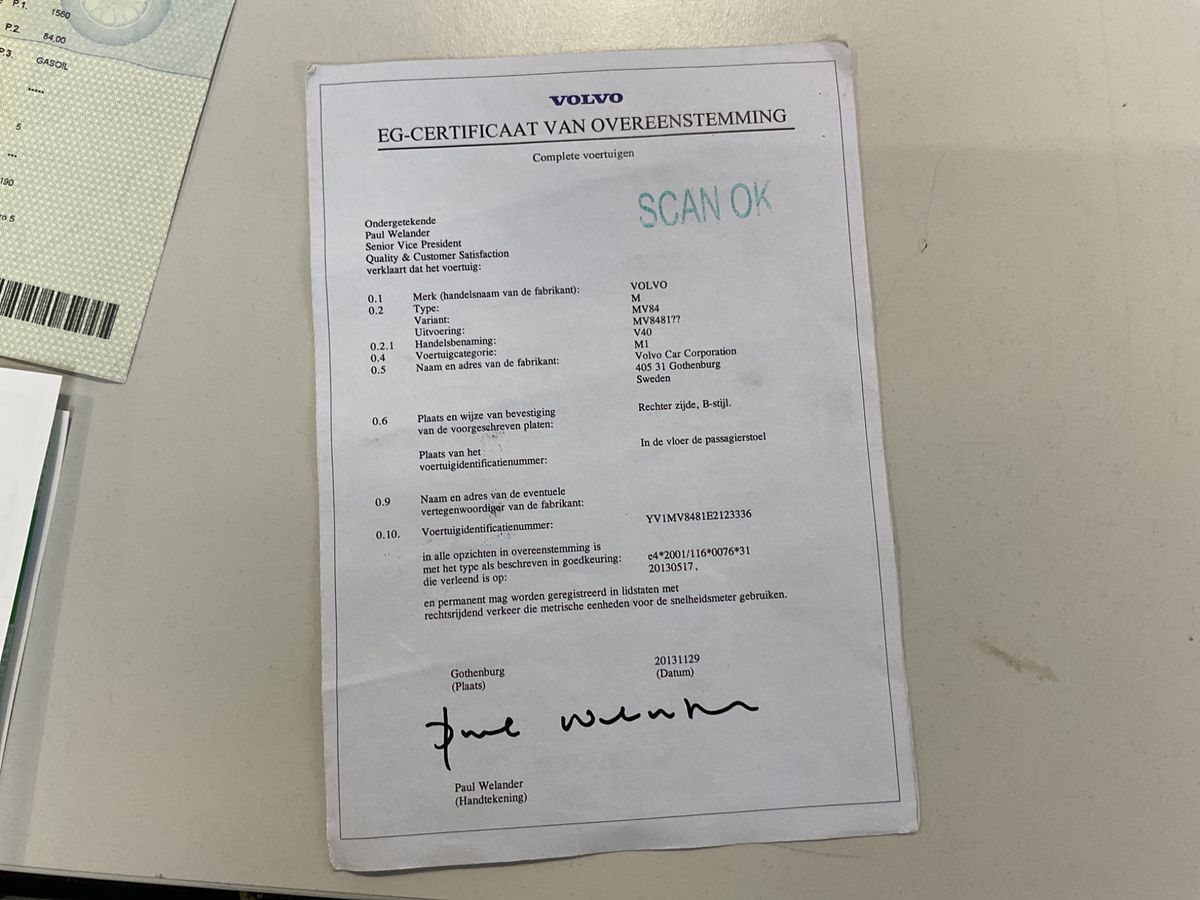 Volvo V40 1.6 D2 Momentum