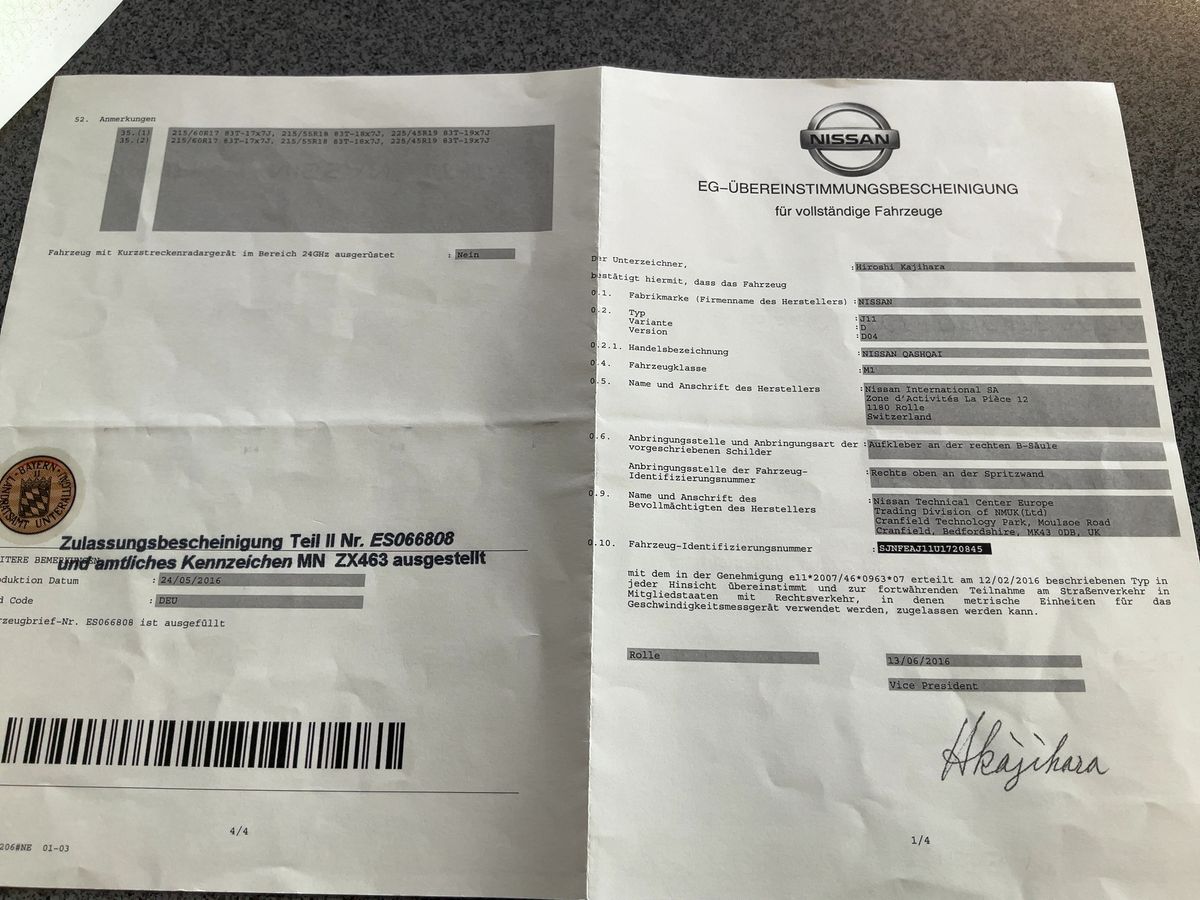 Nissan Qashqai d'occasion