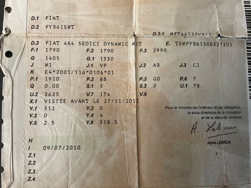 Fiat Sedici 1.9 JTD Multijet Dynamic 4x4 — zdjęcie 5
