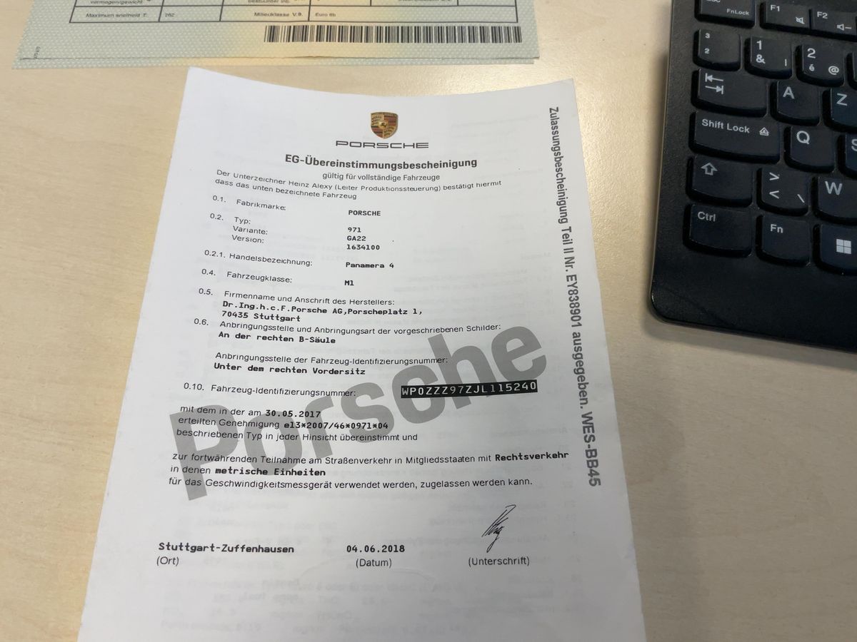 Porsche Panamera d'occasion