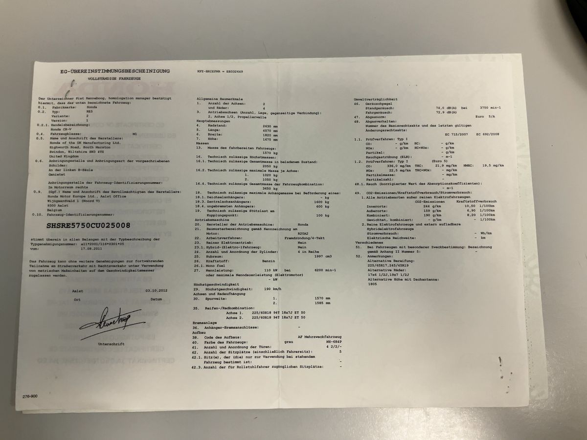 Honda CR-V d'occasion