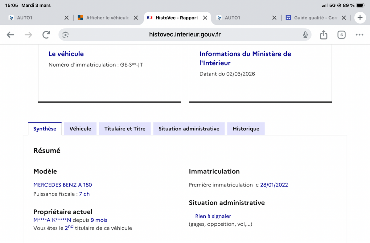 Mercedes-Benz A-Klasse d'occasion