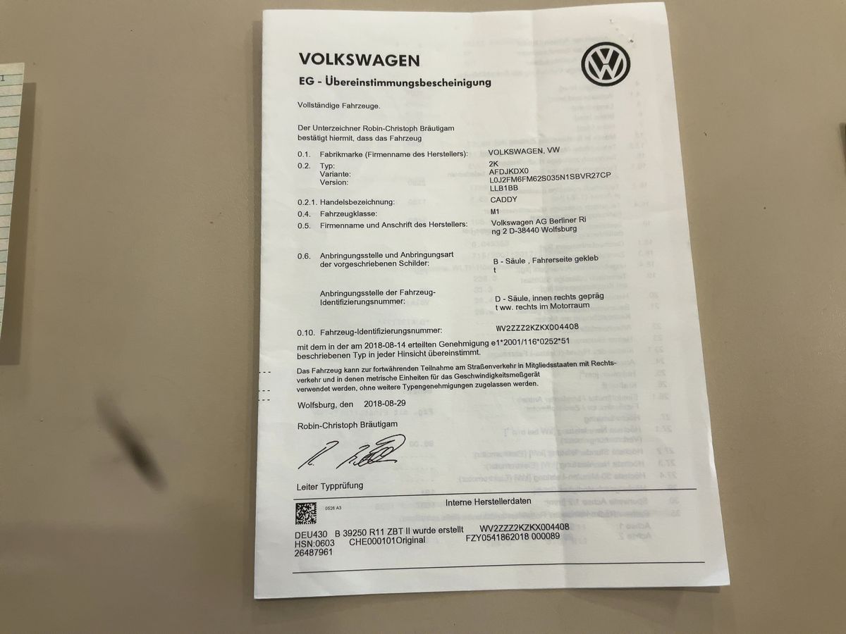 Volkswagen Caddy d'occasion