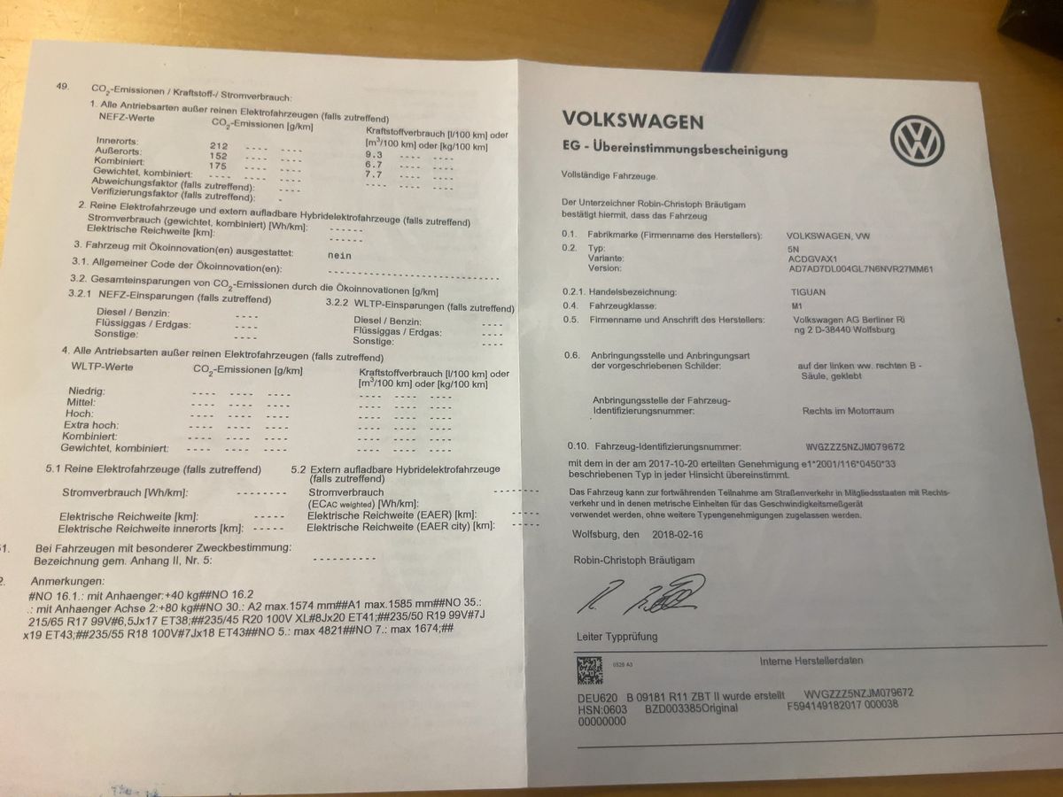 Volkswagen Tiguan d'occasion