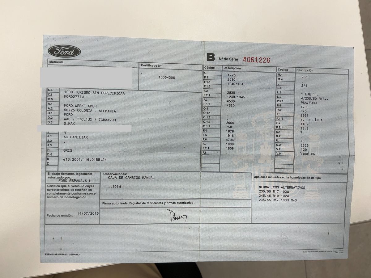 Ford S-Max d'occasion