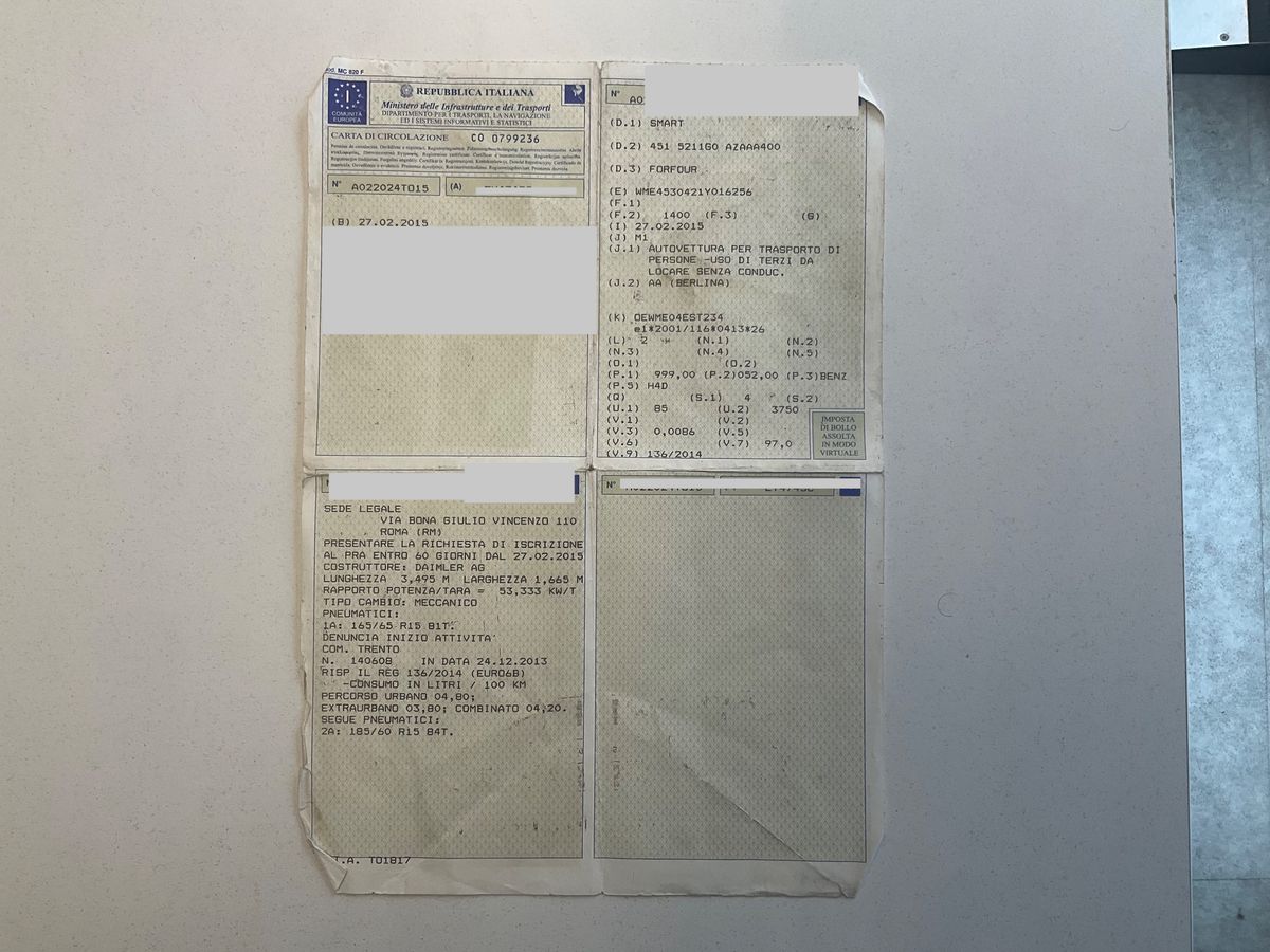 Smart forfour d'occasion