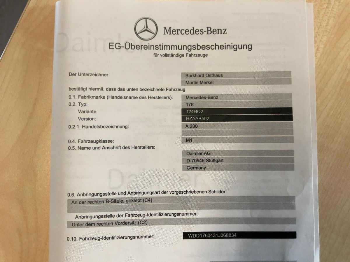 Mercedes-Benz A-Klasse d'occasion