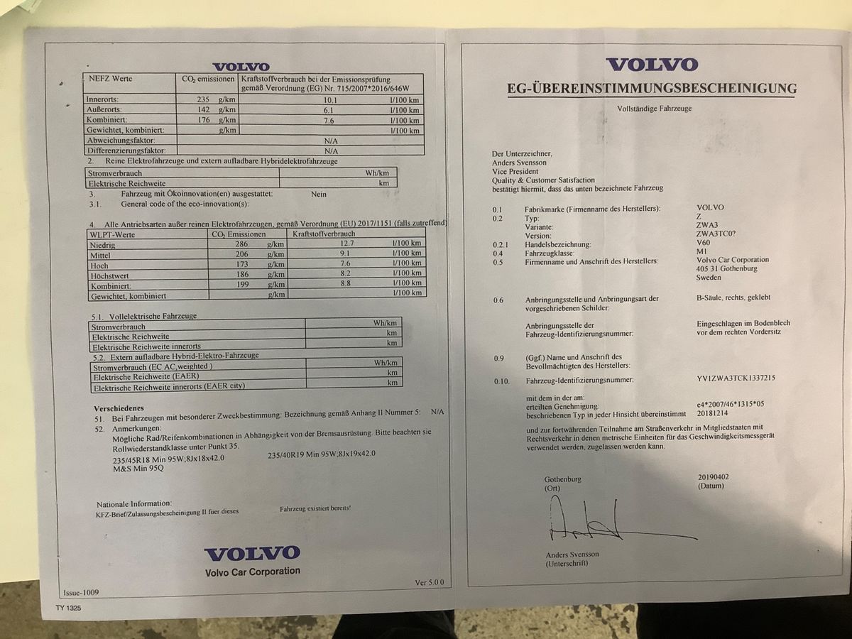 Volvo V60 d'occasion