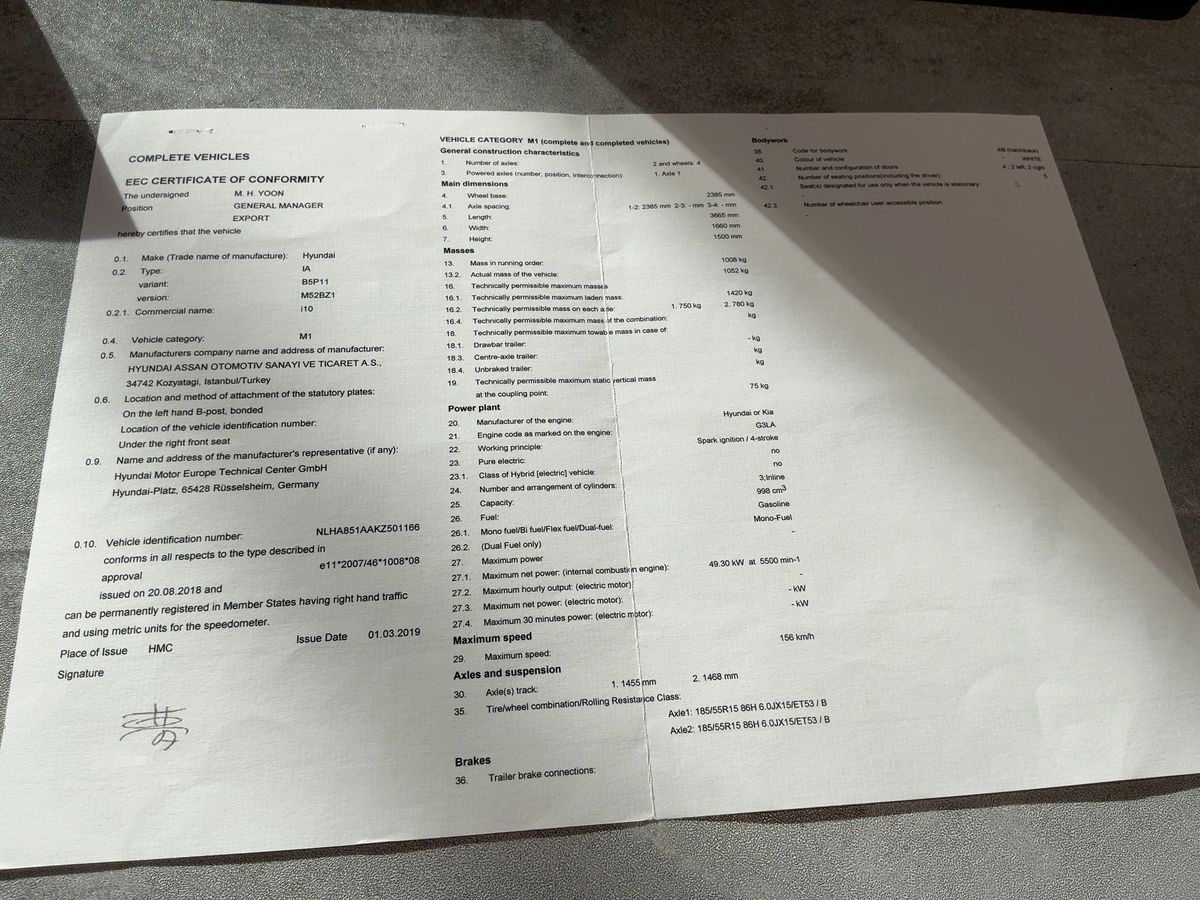 Hyundai i10 d'occasion