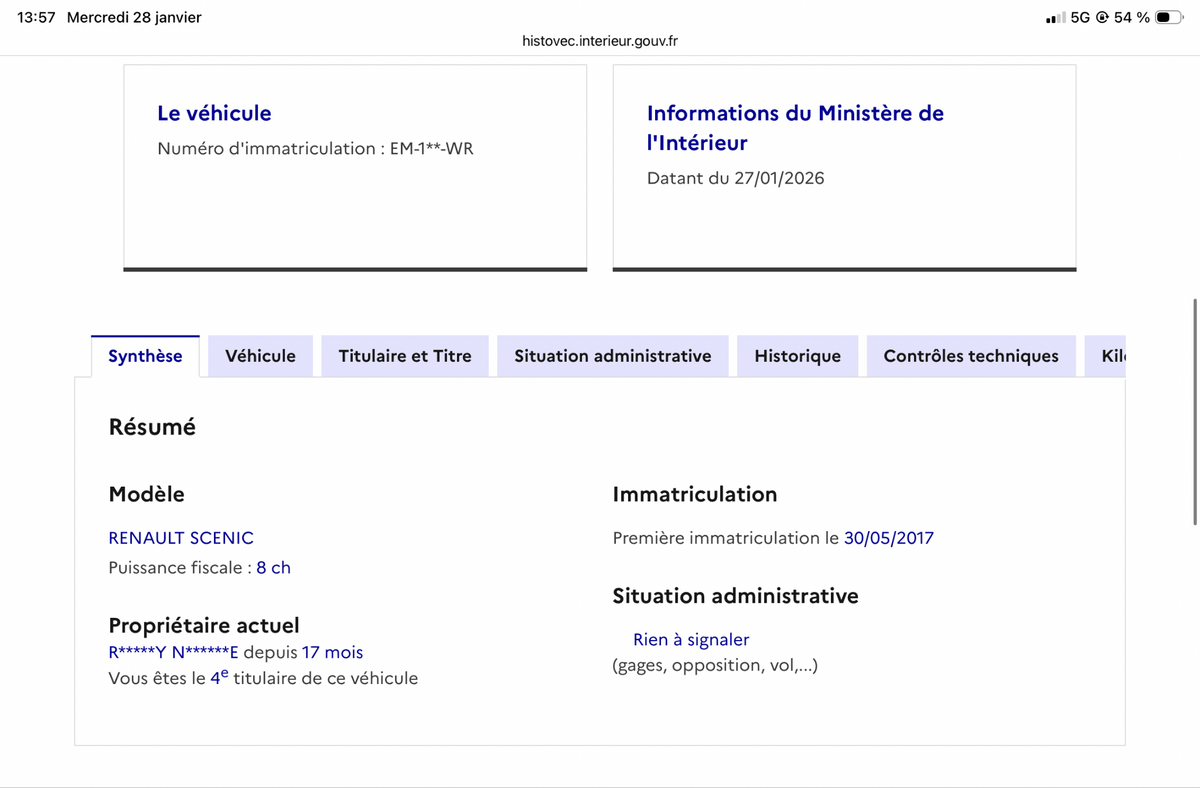 Renault Grand d'occasion