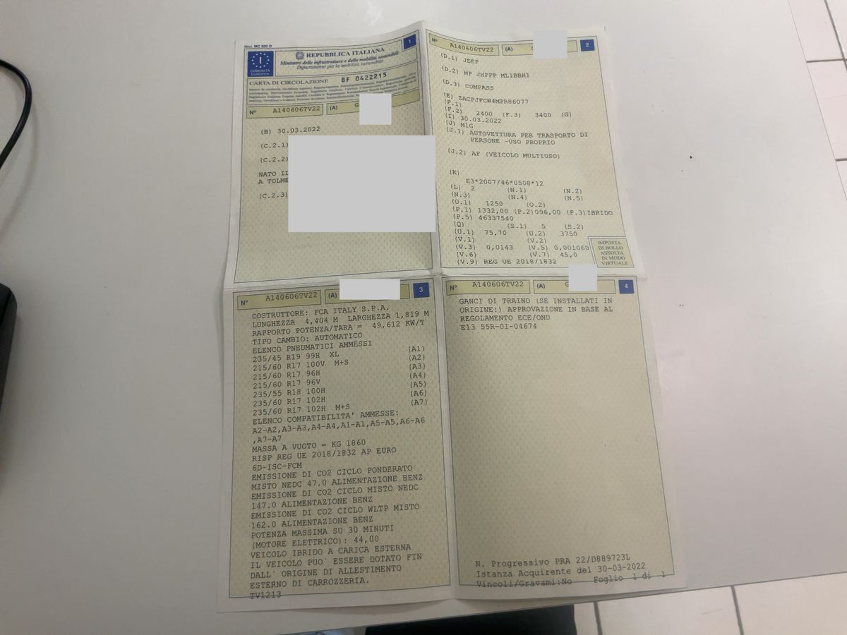 Jeep Compass d'occasion