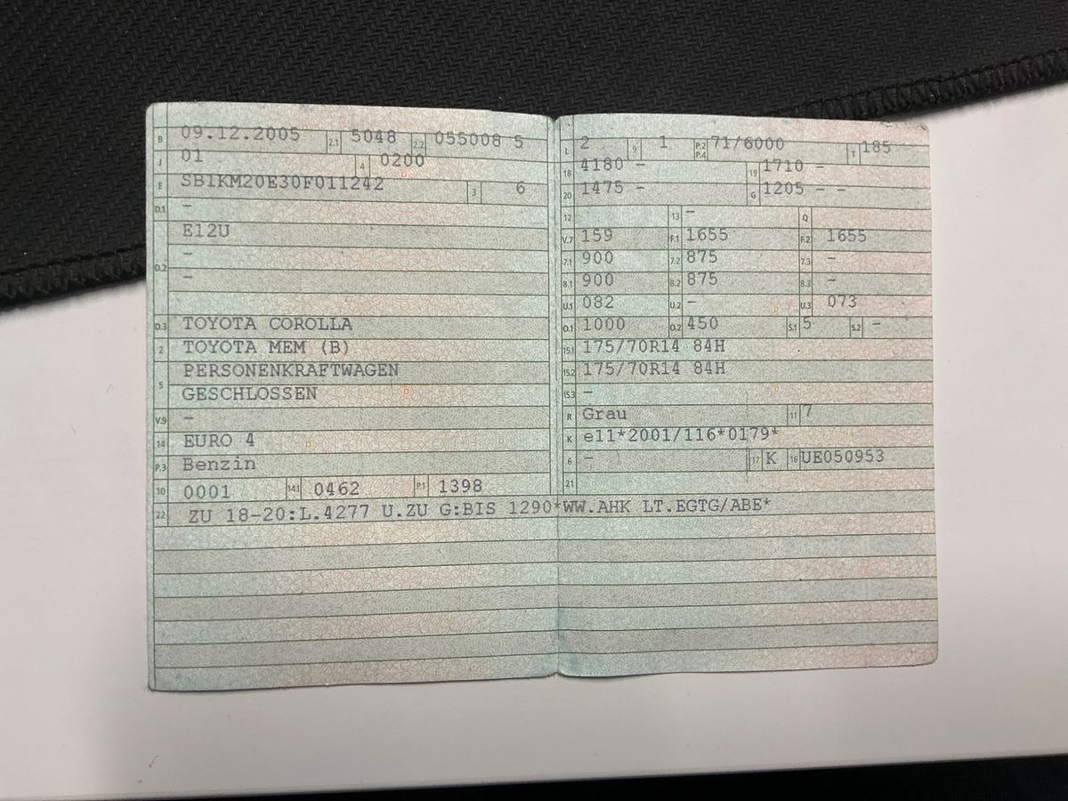 Toyota Corolla 1.4 Compact