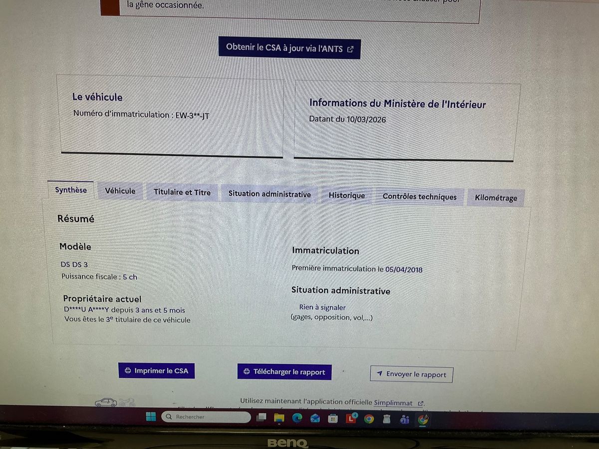 DS Automobiles d'occasion