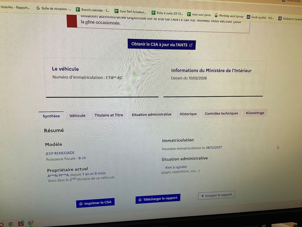 Jeep Renegade d'occasion