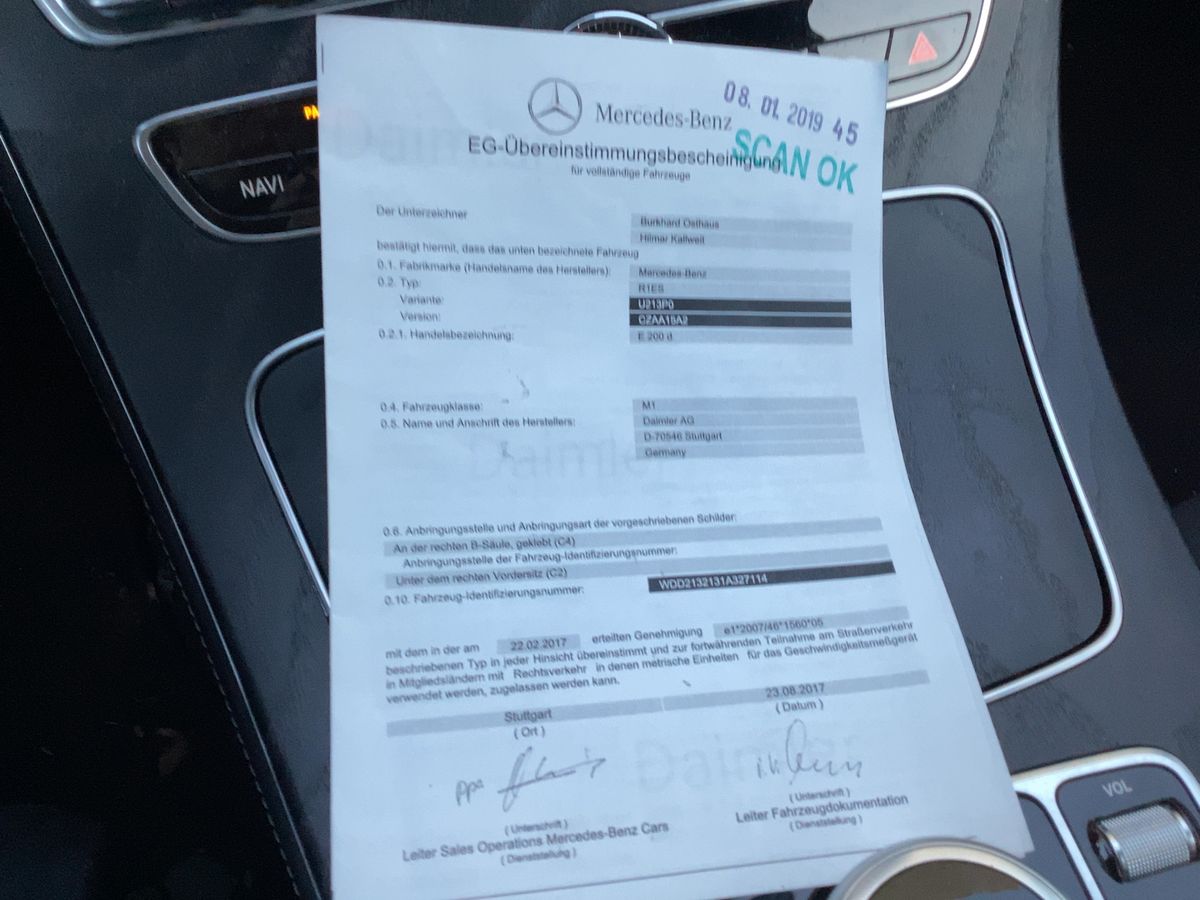 Mercedes-Benz E-Klasse d'occasion