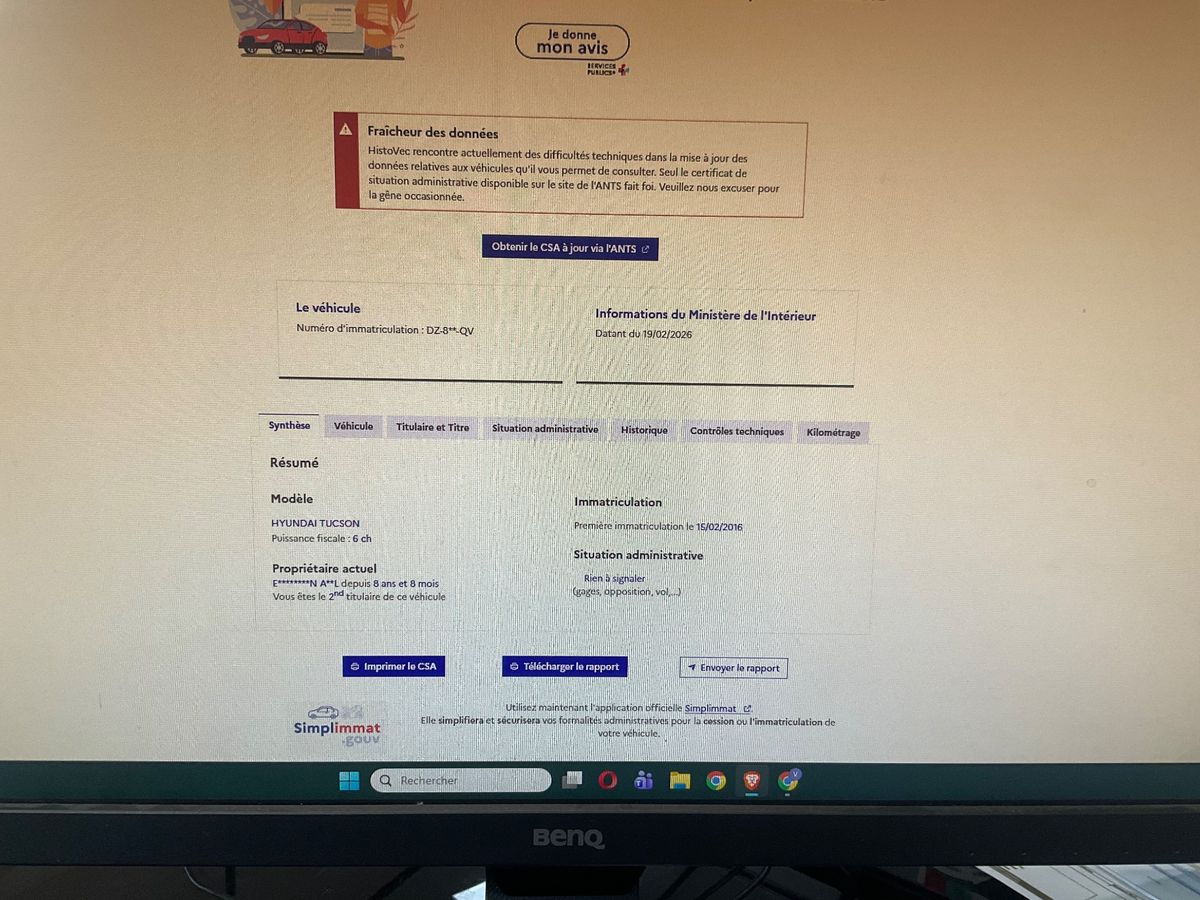 Hyundai Tucson d'occasion