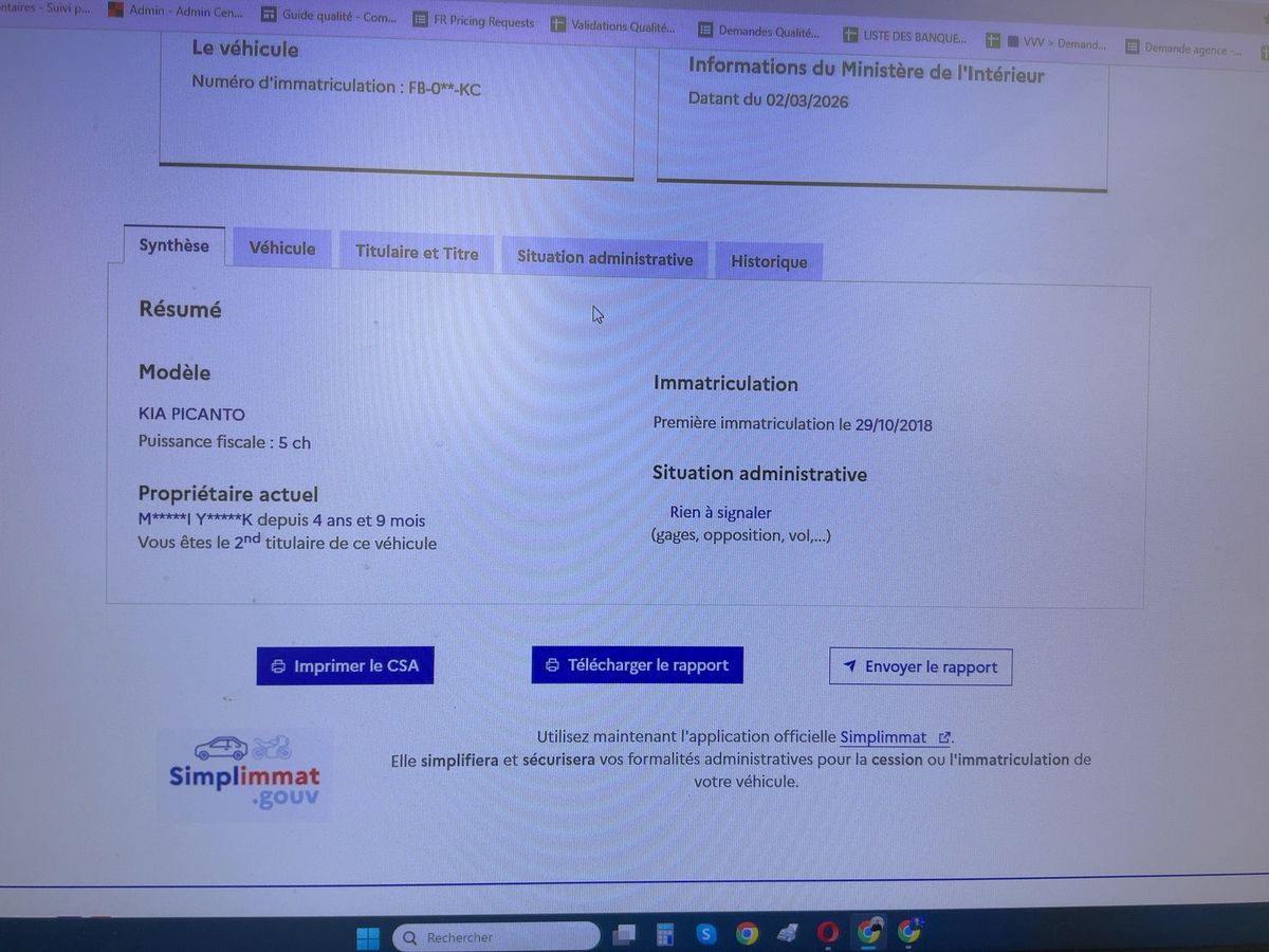 Kia Picanto d'occasion