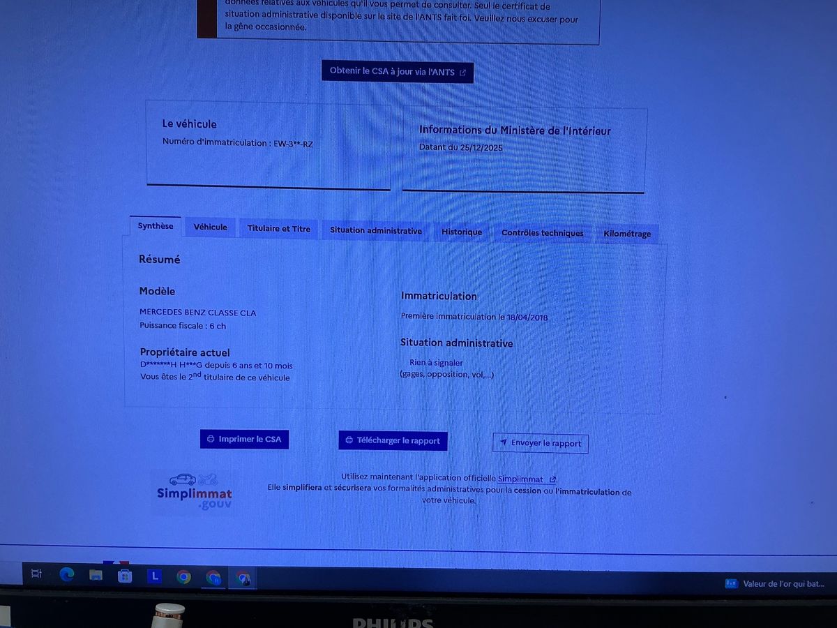 Mercedes-Benz CLA-Klasse d'occasion