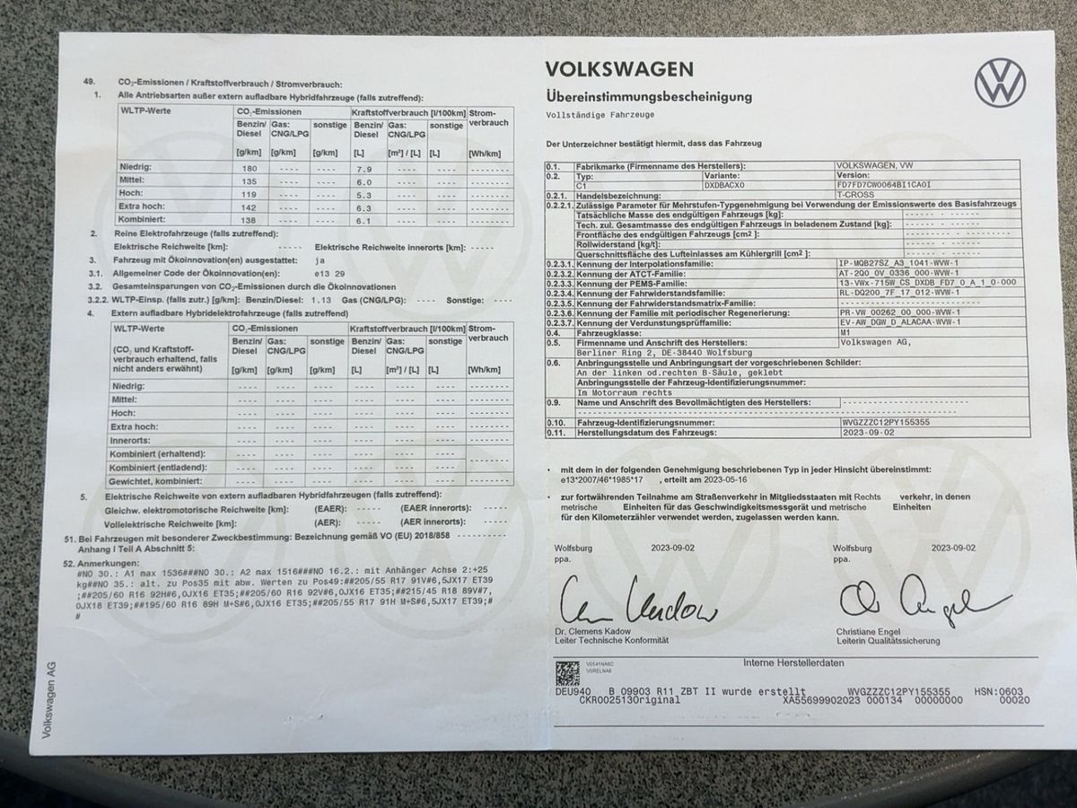 Volkswagen T-Cross d'occasion