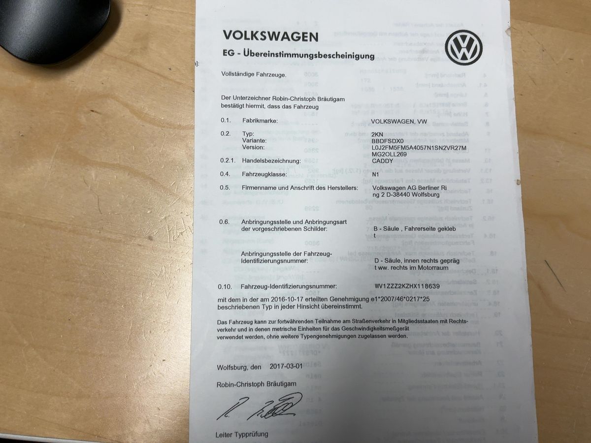 Volkswagen Caddy d'occasion