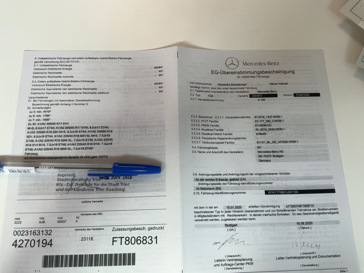 Mercedes-Benz A-Klasse d'occasion