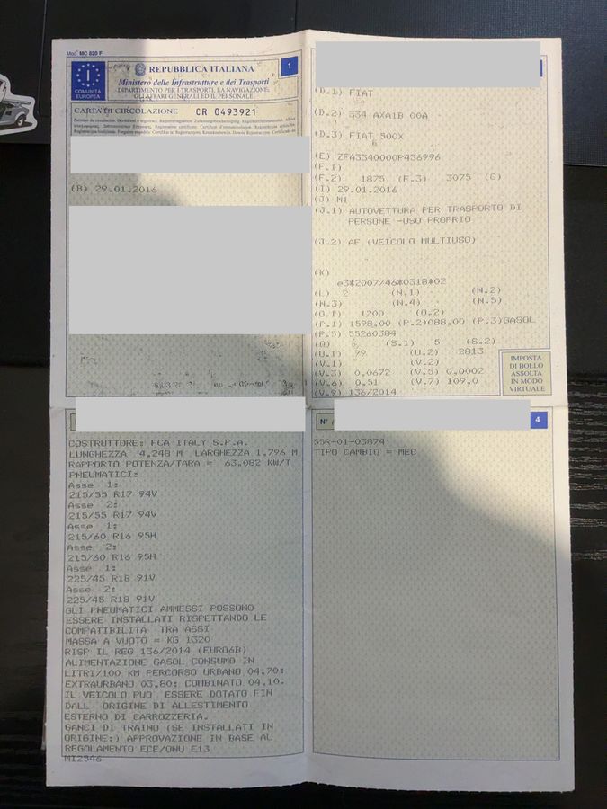 Fiat 500X d'occasion