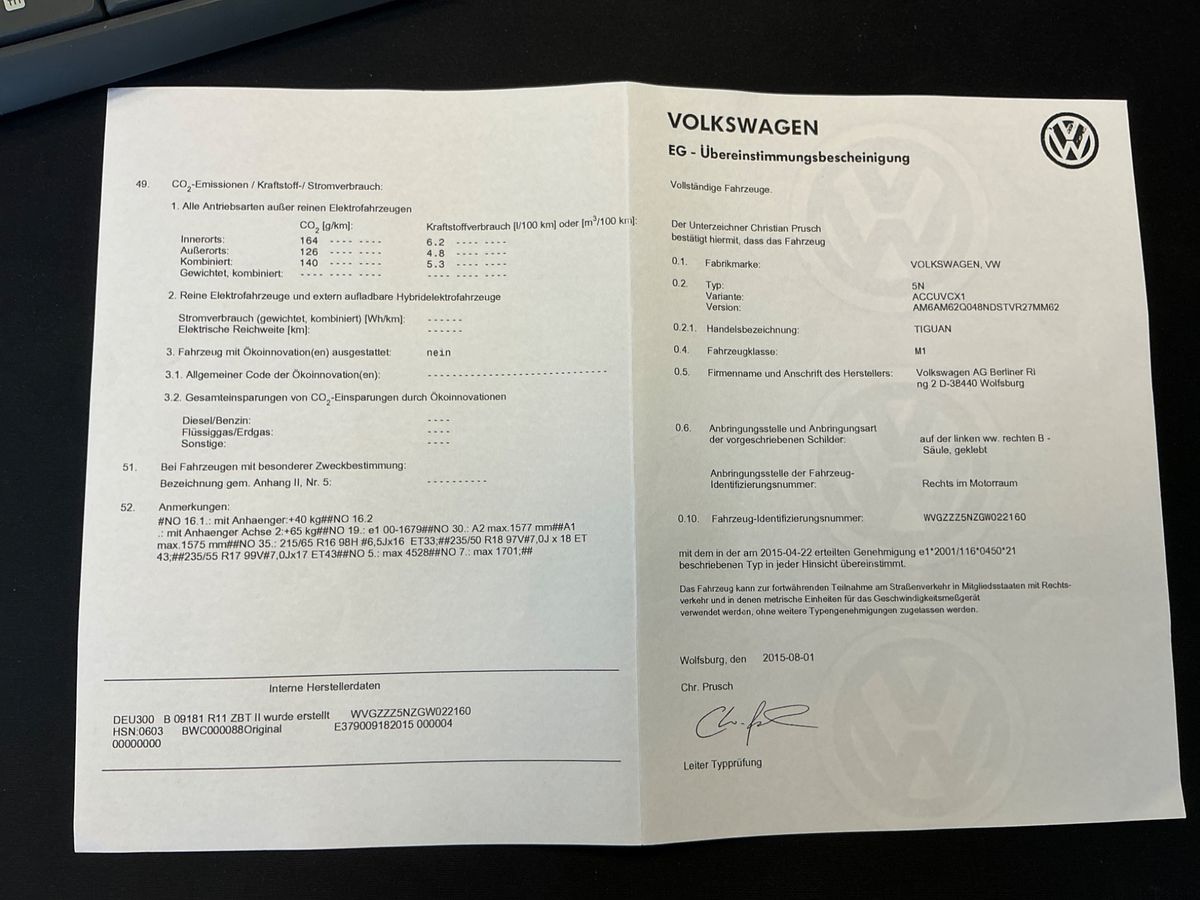 Volkswagen Tiguan d'occasion