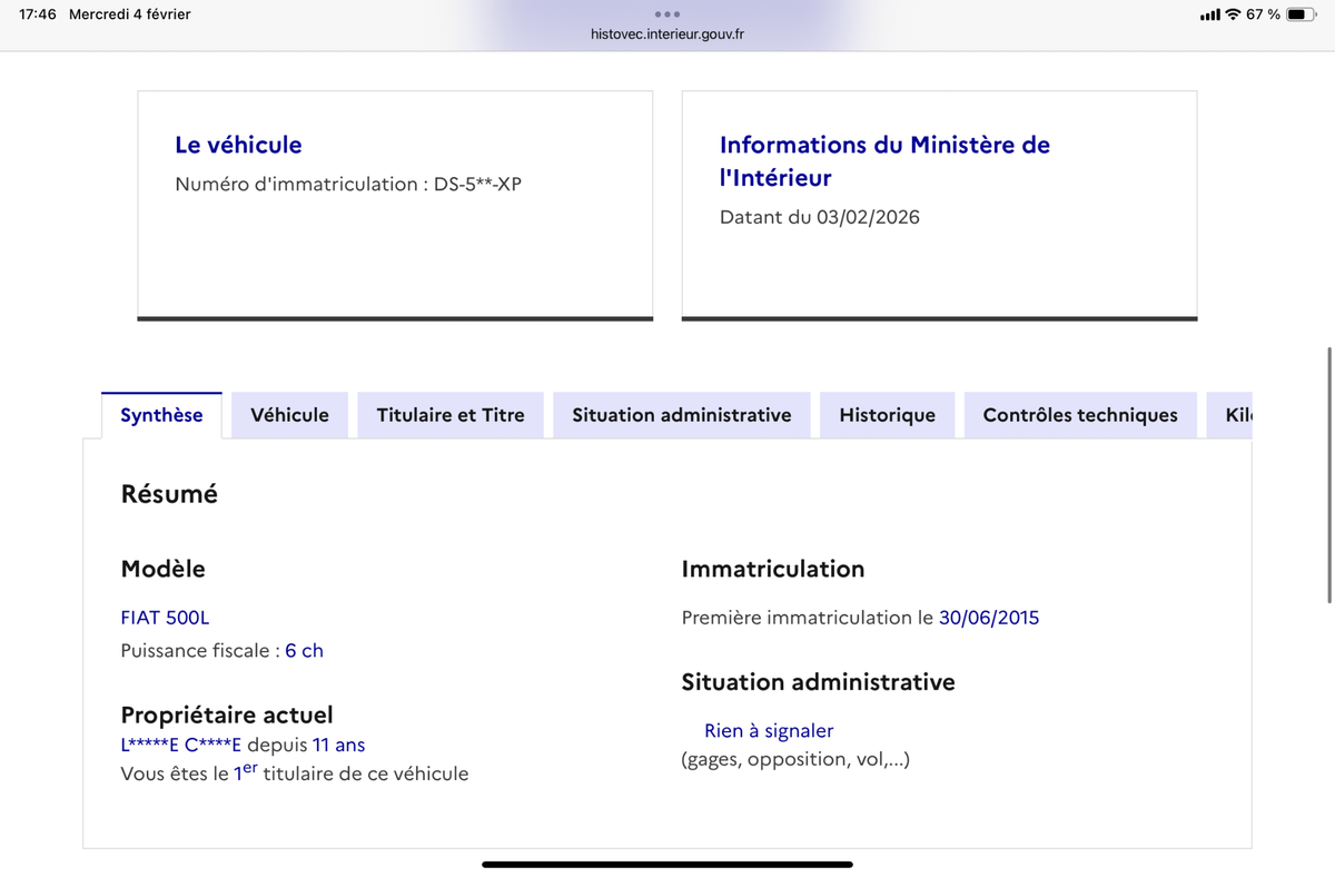 Fiat 500L d'occasion