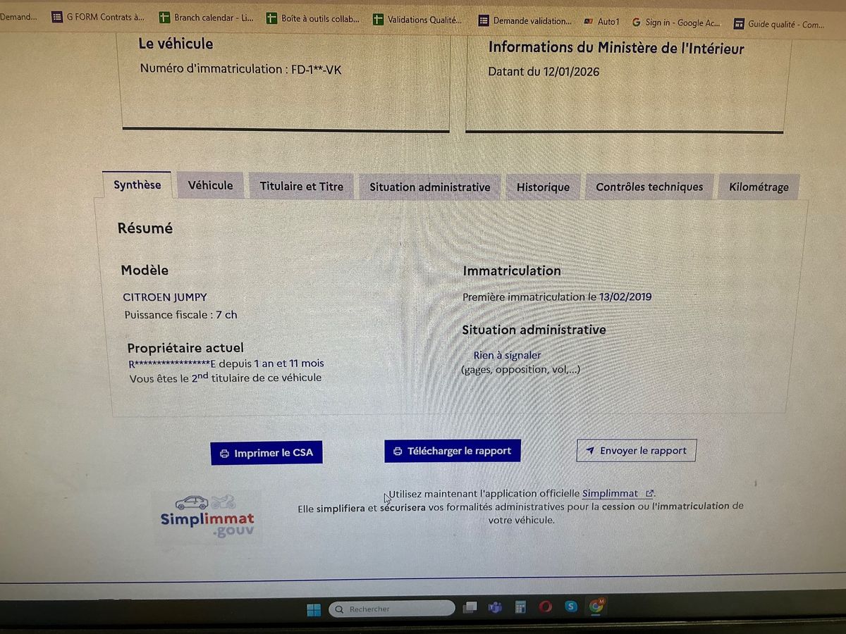 Citroen Jumpy d'occasion