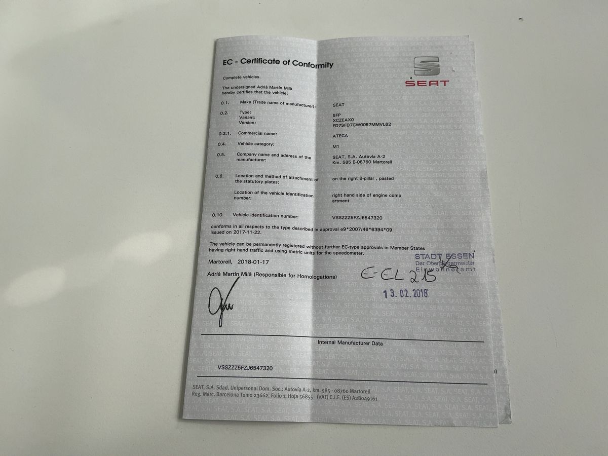 Seat Ateca d'occasion