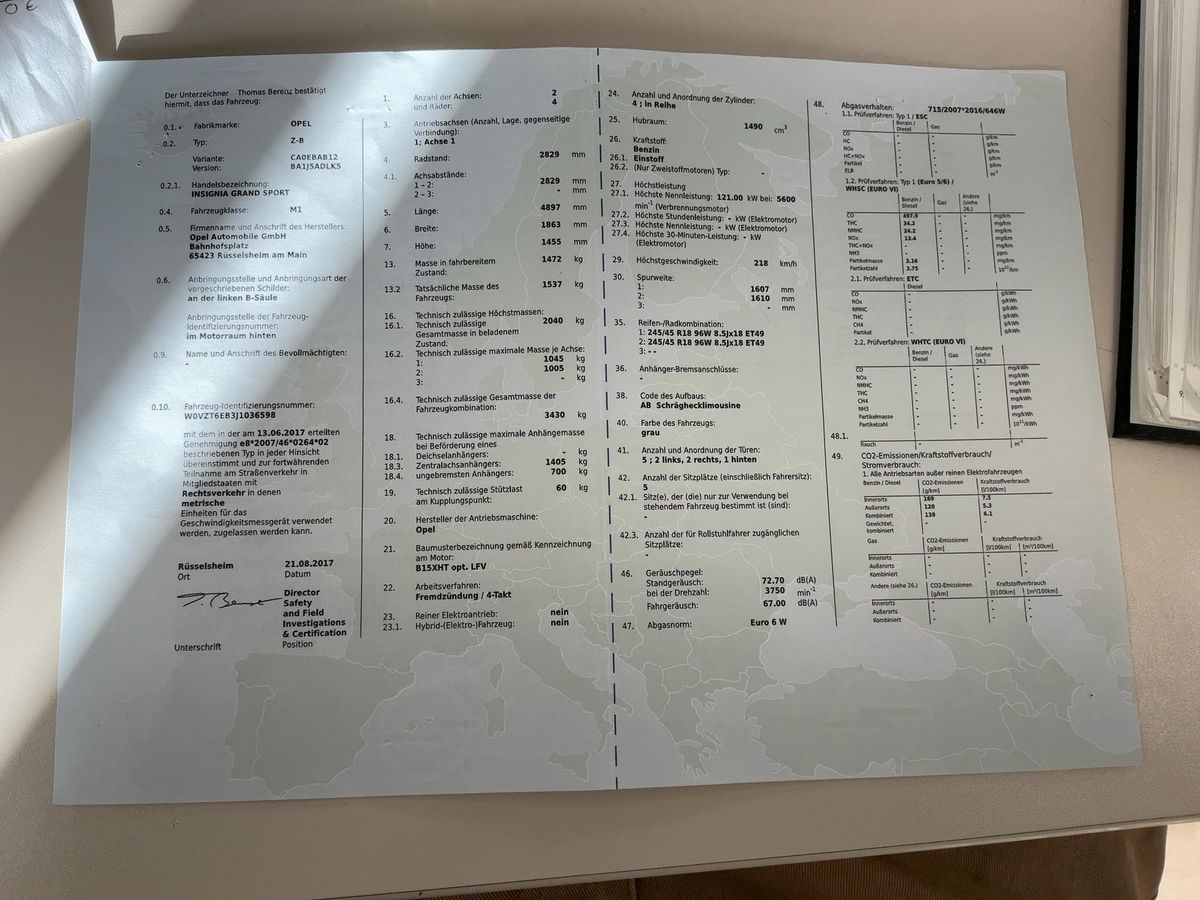 Opel Insignia d'occasion