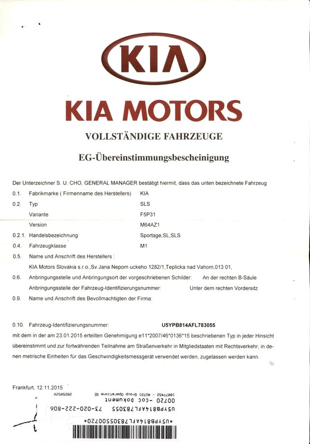 Kia Sportage d'occasion