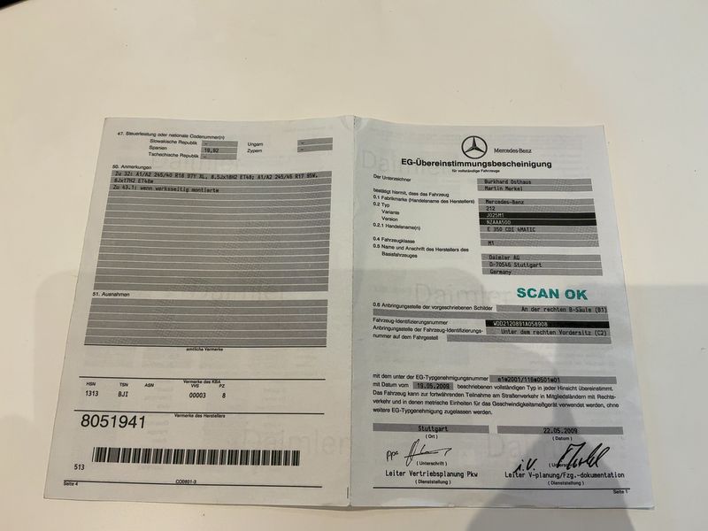 Mercedes-Benz E-Klasse E 350 CDI BlueEfficiency 4Matic Avantgarde 2009 – снимка 22