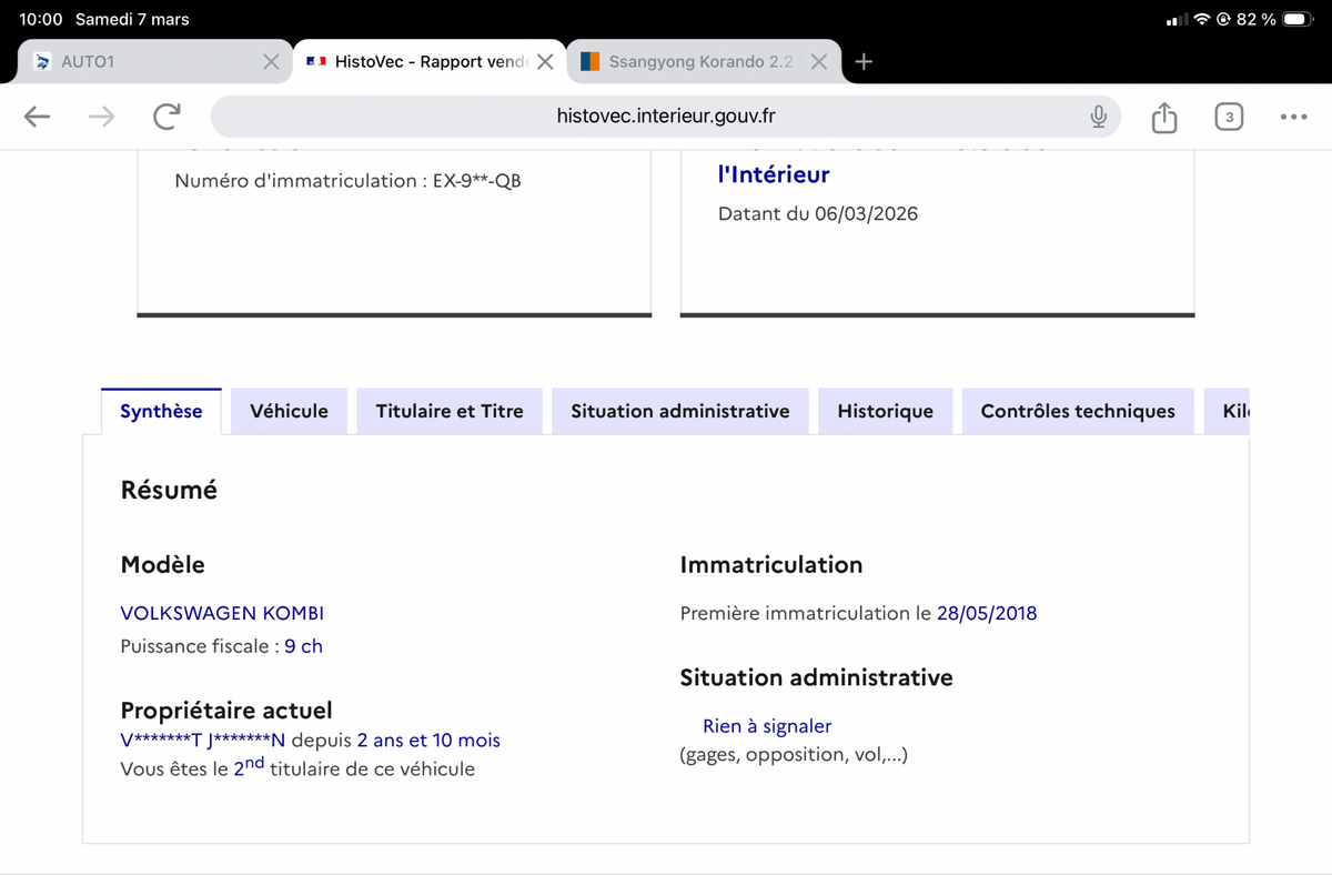 Volkswagen T6 d'occasion