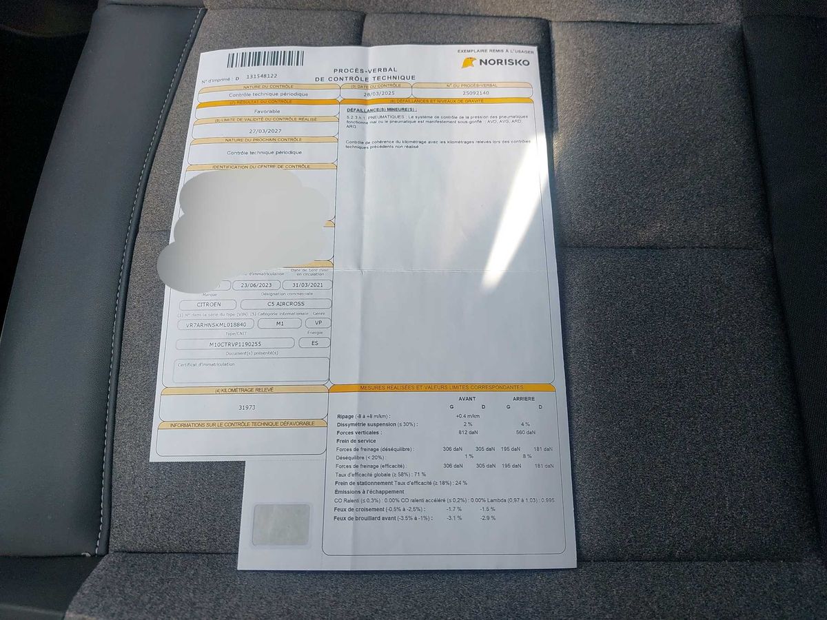 Citroen C5 d'occasion