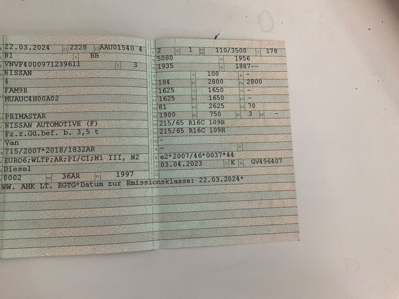 Nissan Primastar 2.0 dCi L1H1 2,8t N-Connecta — zdjęcie 15