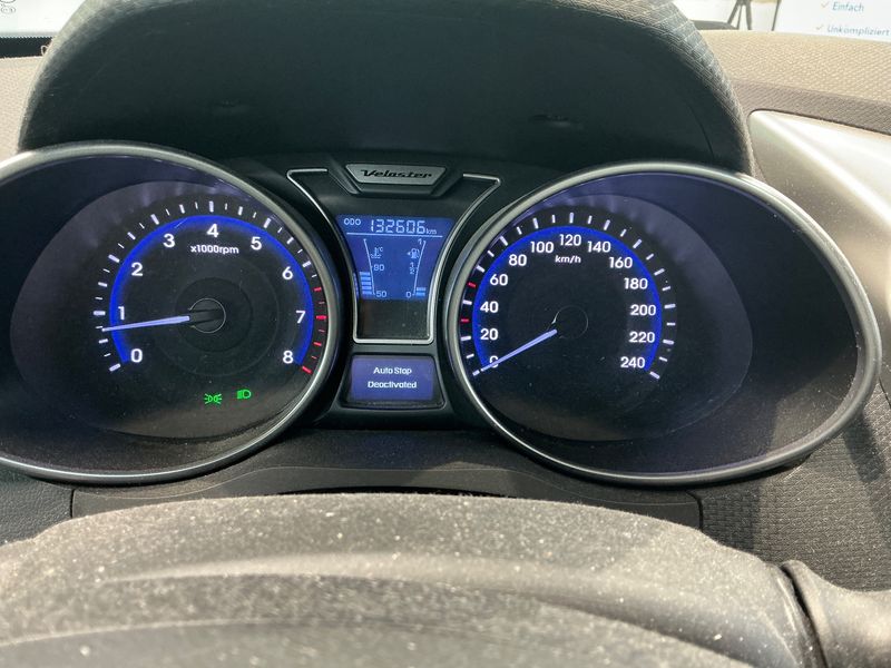 Hyundai Veloster 1.6 Style blue — zdjęcie 13