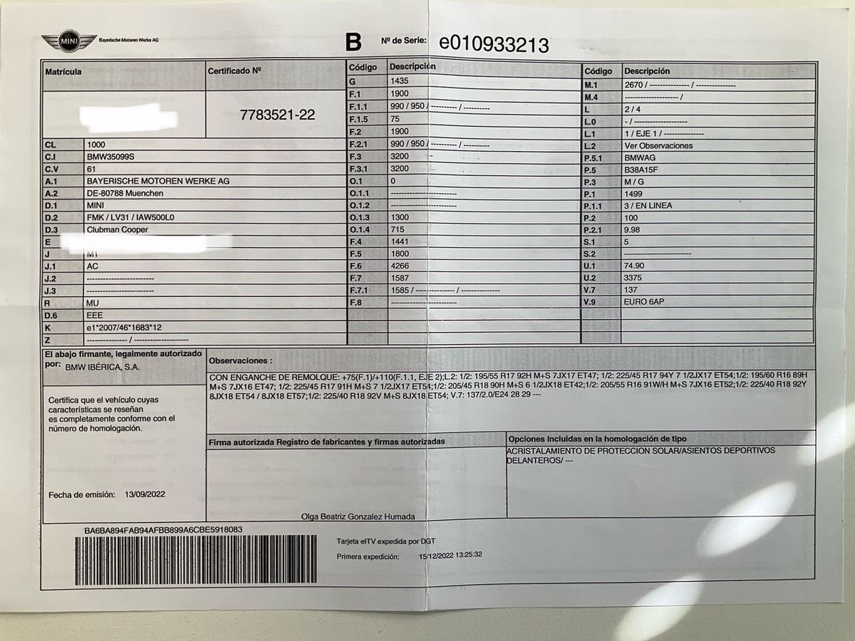 MINI Clubman d'occasion