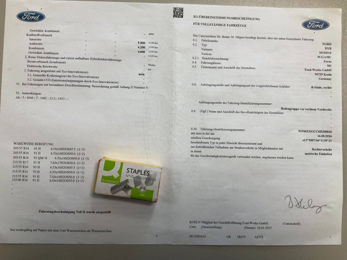 Ford Focus d'occasion