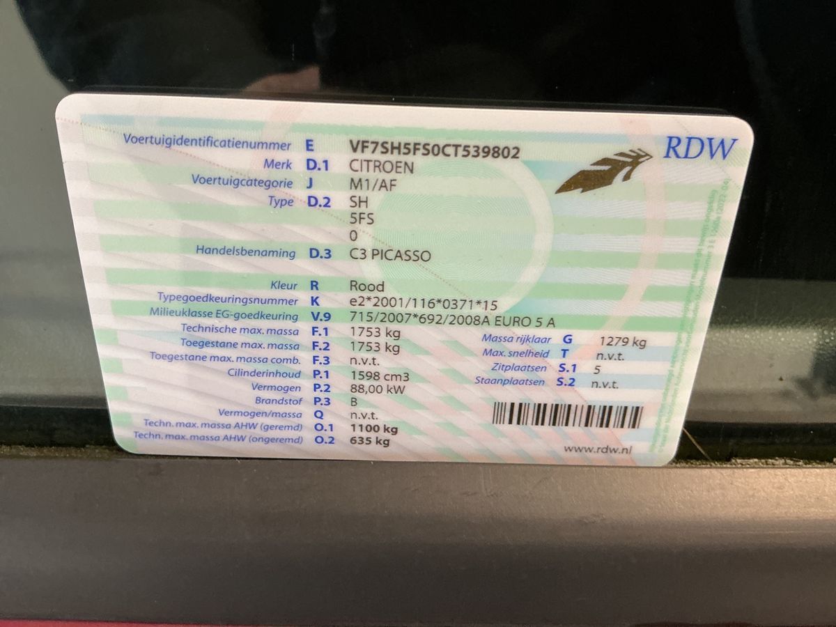 Citroen C3 Picasso 1.6 VTi Selection