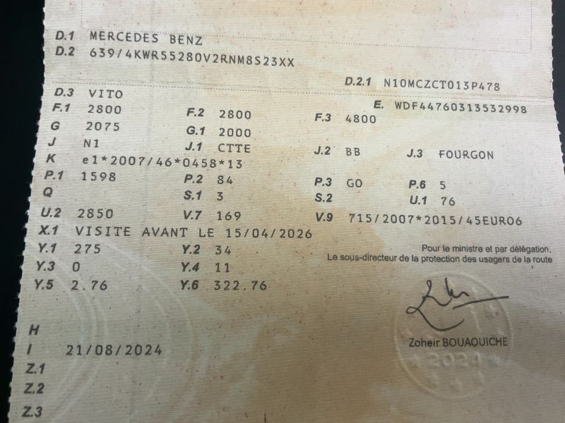 Mercedes-Benz Vito 111 CDI Lang — zdjęcie 15