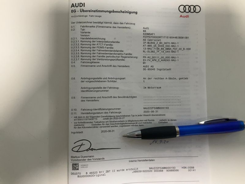 Audi A5 40 TFSI Mild-Hybrid S line — zdjęcie 16