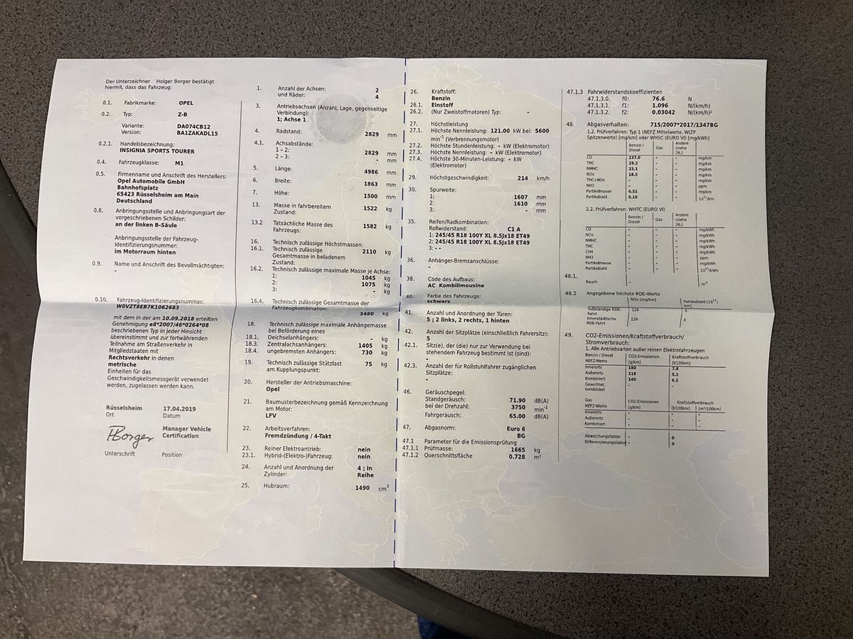 Opel Insignia d'occasion