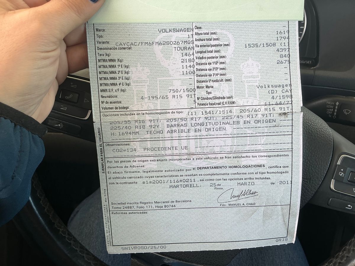 Volkswagen Touran d'occasion