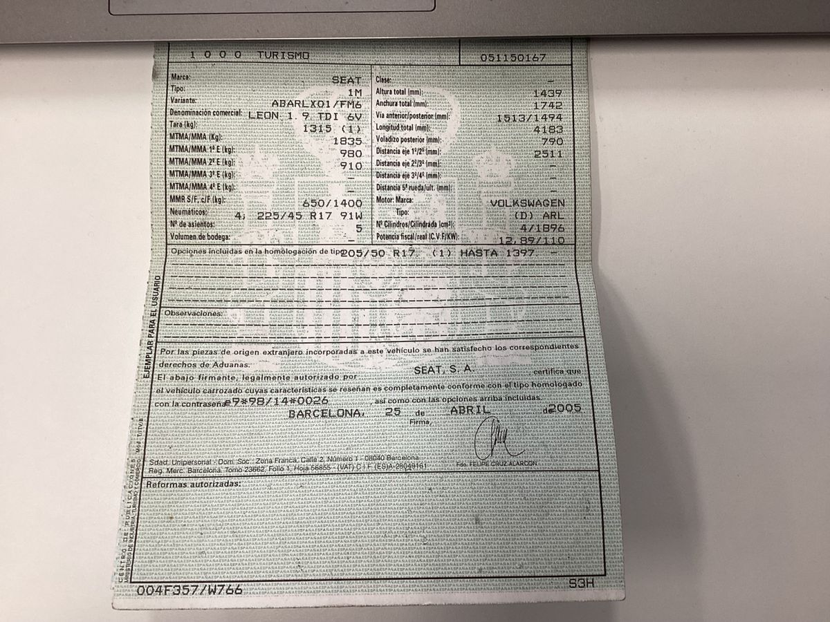 Seat Leon 1.9 TDI Sport F.R.