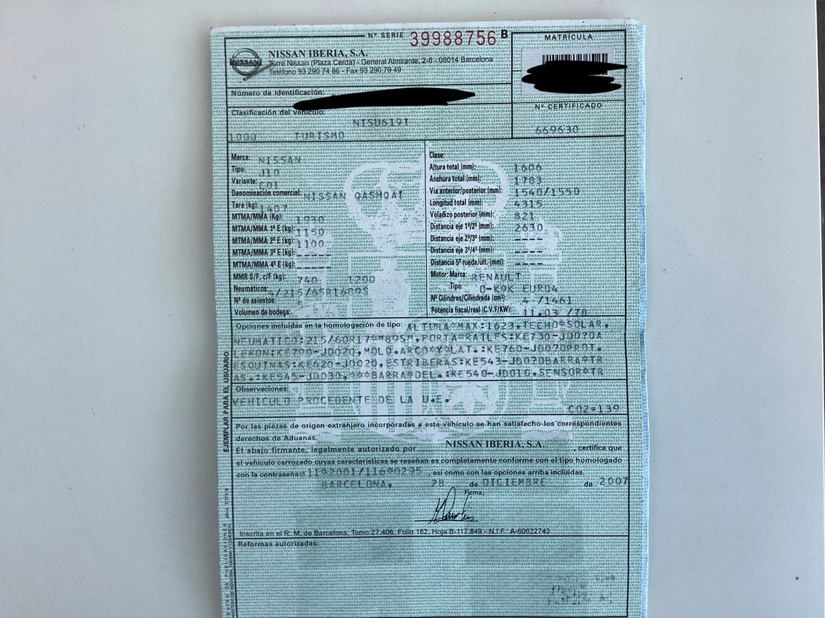 Nissan Qashqai d'occasion