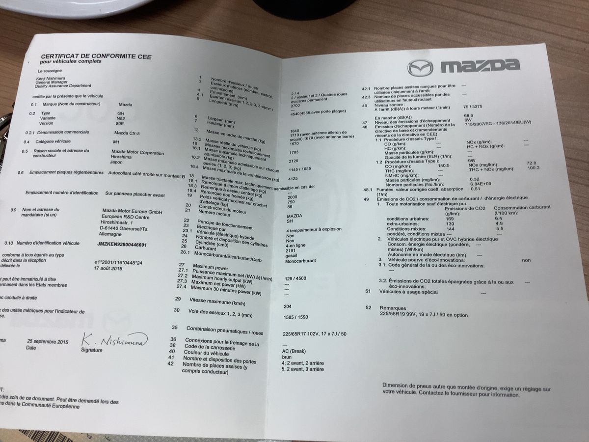 Mazda CX-5 d'occasion