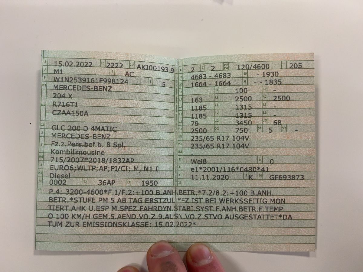 Mercedes-Benz GLC-Klasse d'occasion