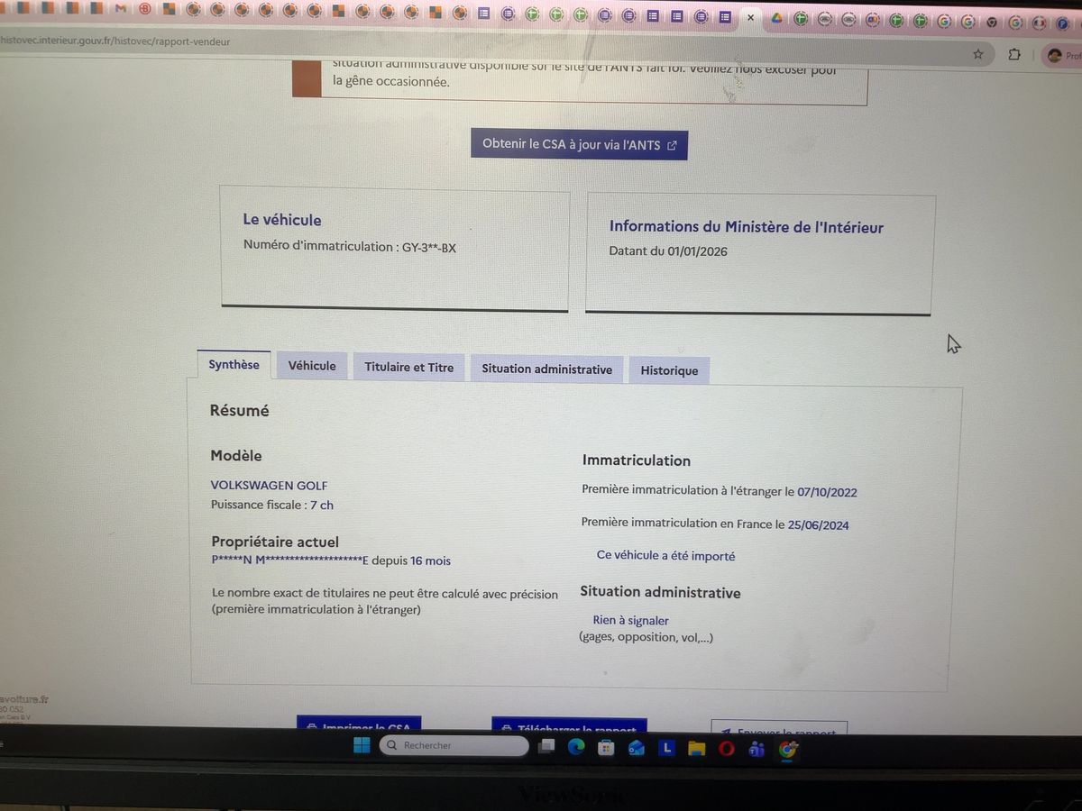 Volkswagen Golf d'occasion